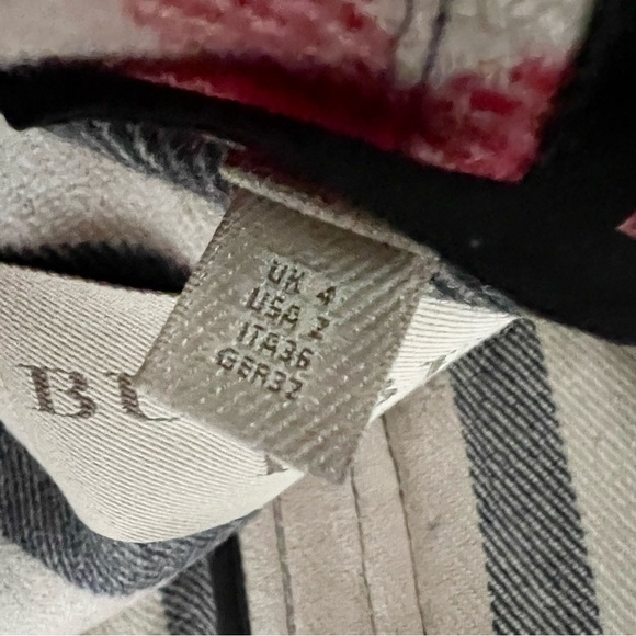 BURBERRY BRIT | Finsdale Gray Wool Duffle Coat with Toggle Closures Size US 2 - Picture 7 of 11